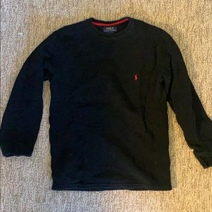 Polo waffle long sleeve